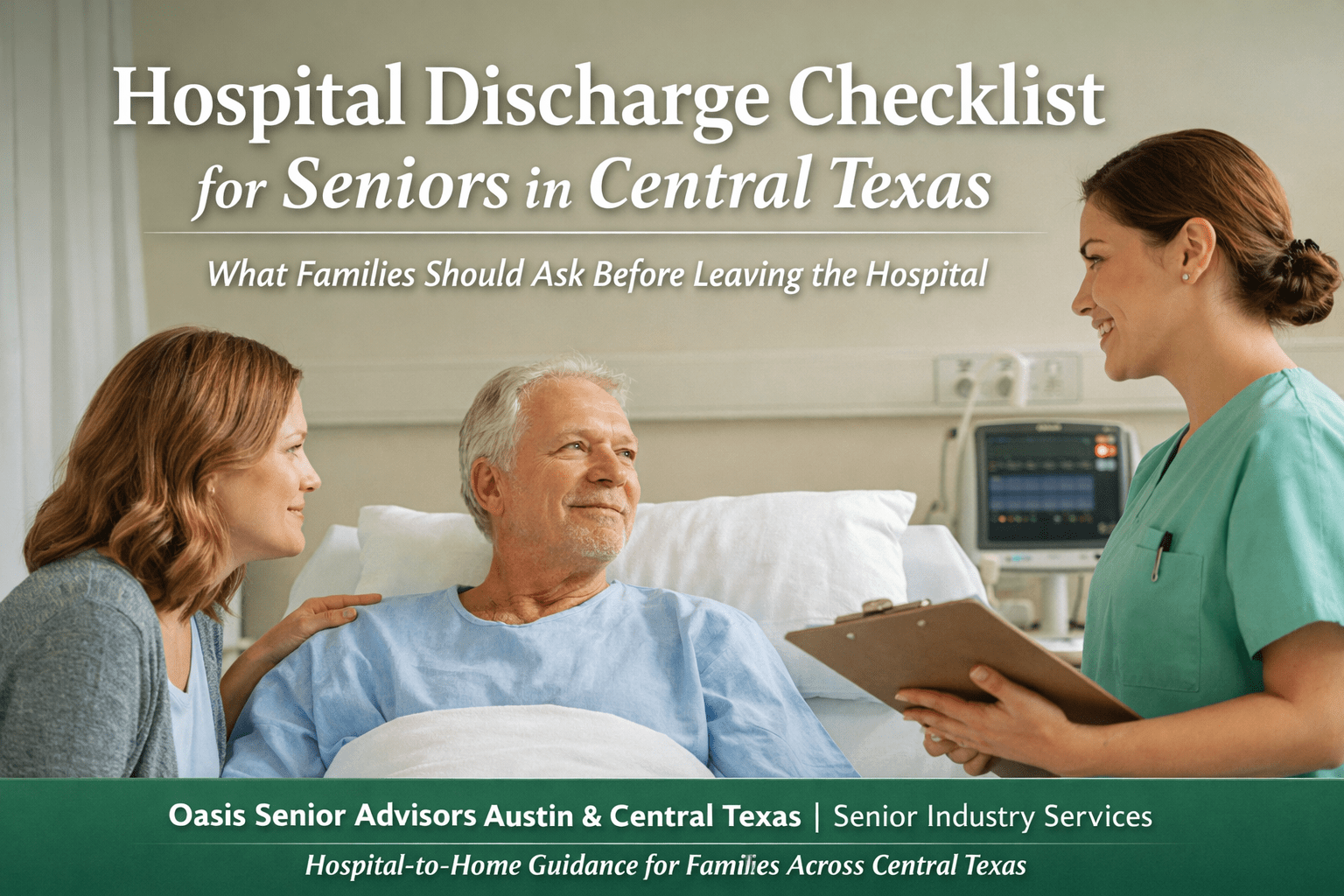 Hospital Discharge Checklist for Seniors in Central Texas