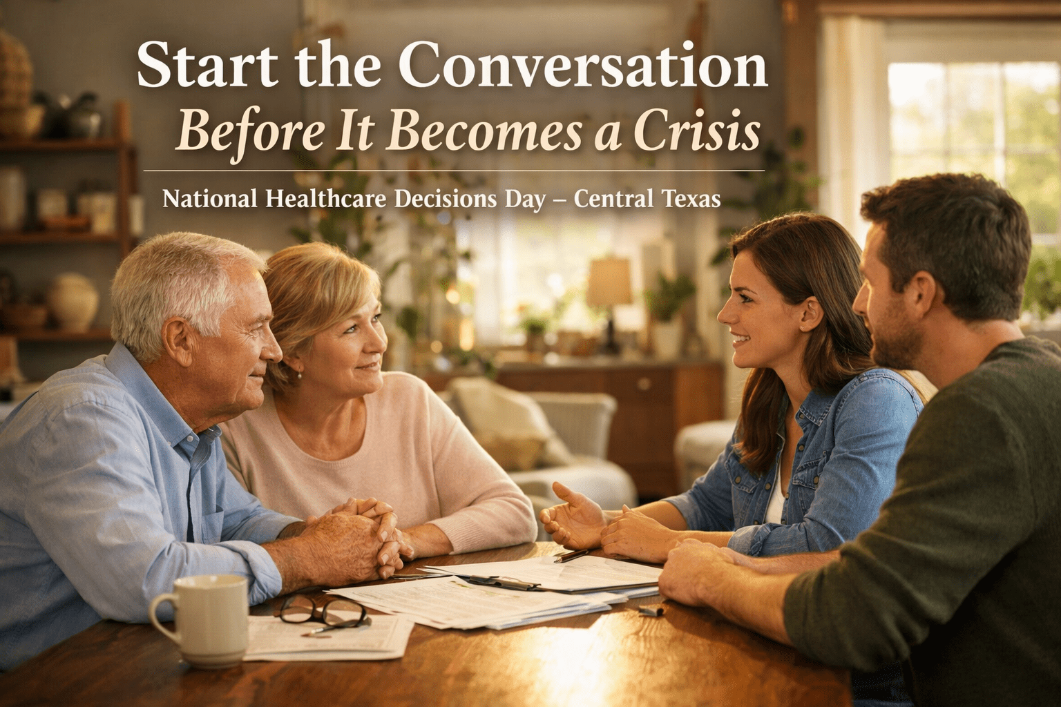 National Healthcare Decisions Day: Why Planning Ahead Matters More Than Ever for Central Texas Seniors