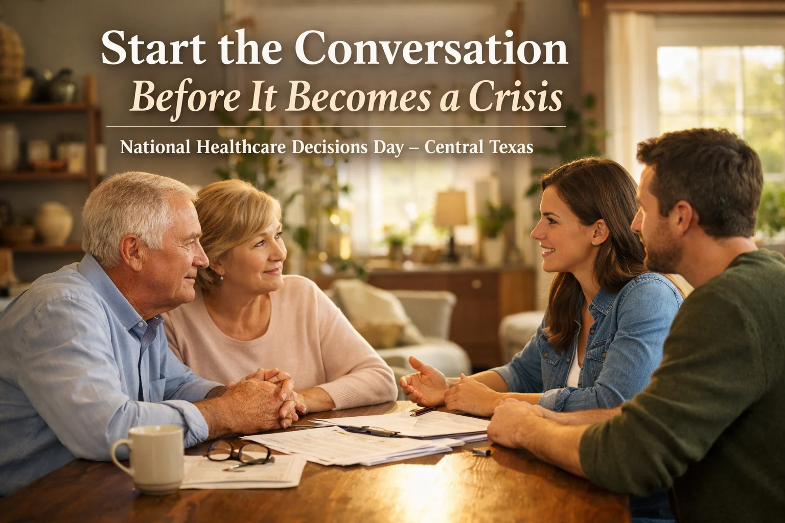 National Healthcare Decisions Day: Why Planning Ahead Matters More Than Ever for Central Texas Seniors