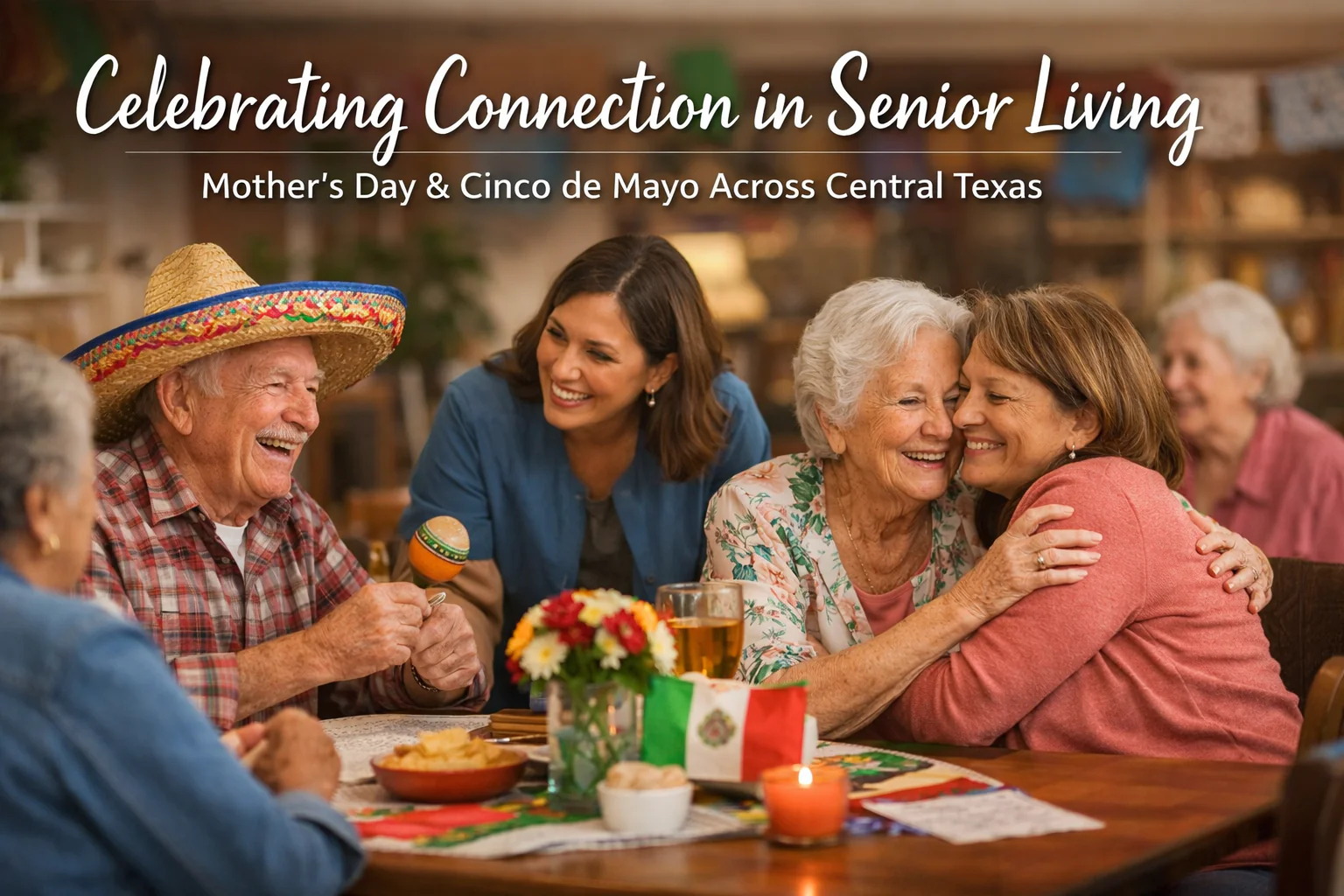 Celebrating Connection in Senior Living: Mother’s Day & Cinco de Mayo in Central Texas