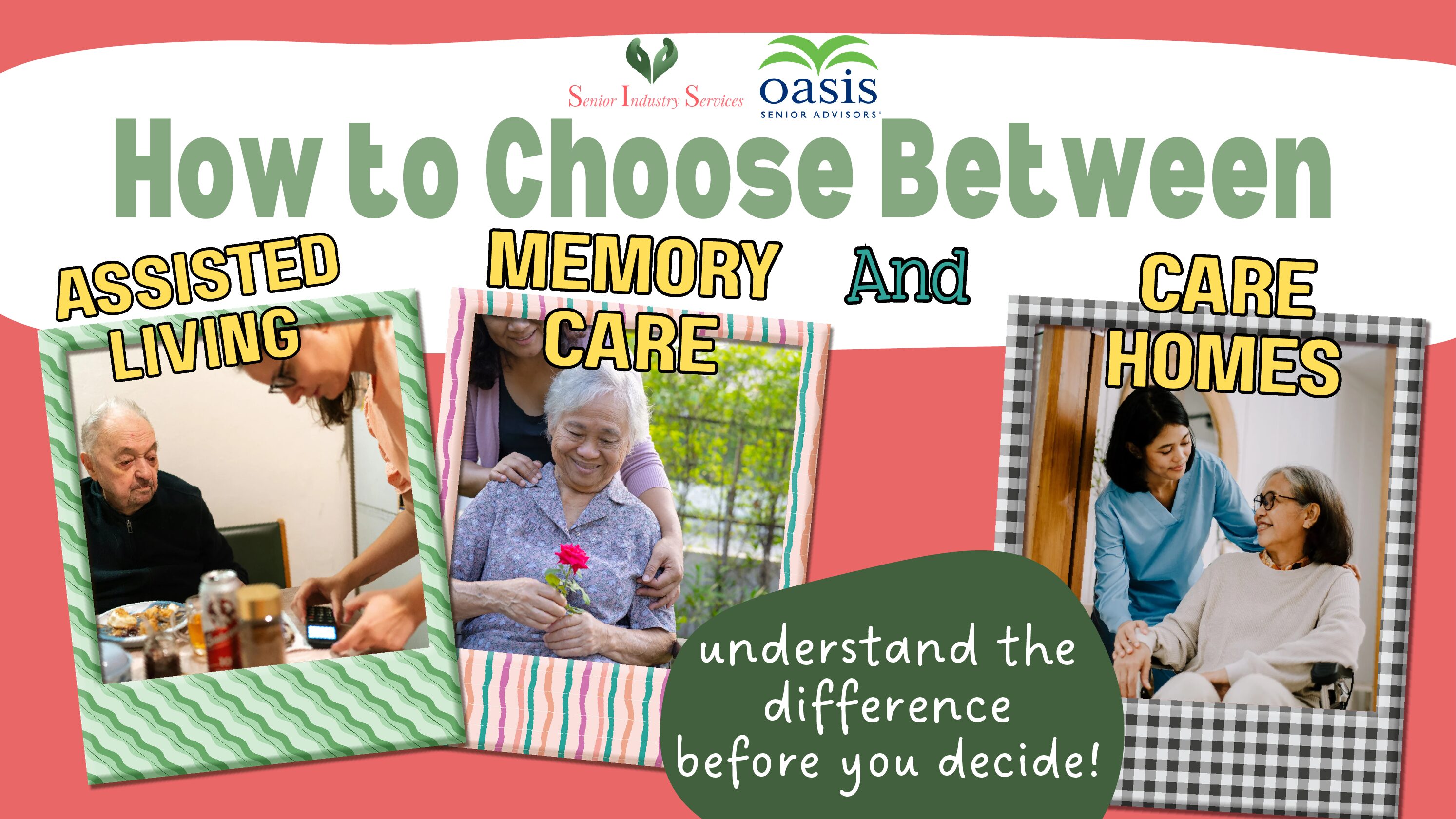 Assisted Living vs. Memory Care vs. Care Homes: Understanding the Differences Before You Decide