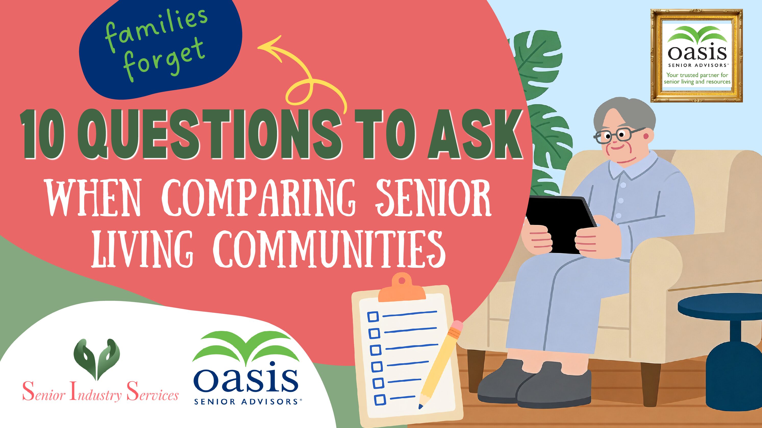 10 Questions Families Forget to Ask When Comparing Senior Living Communities